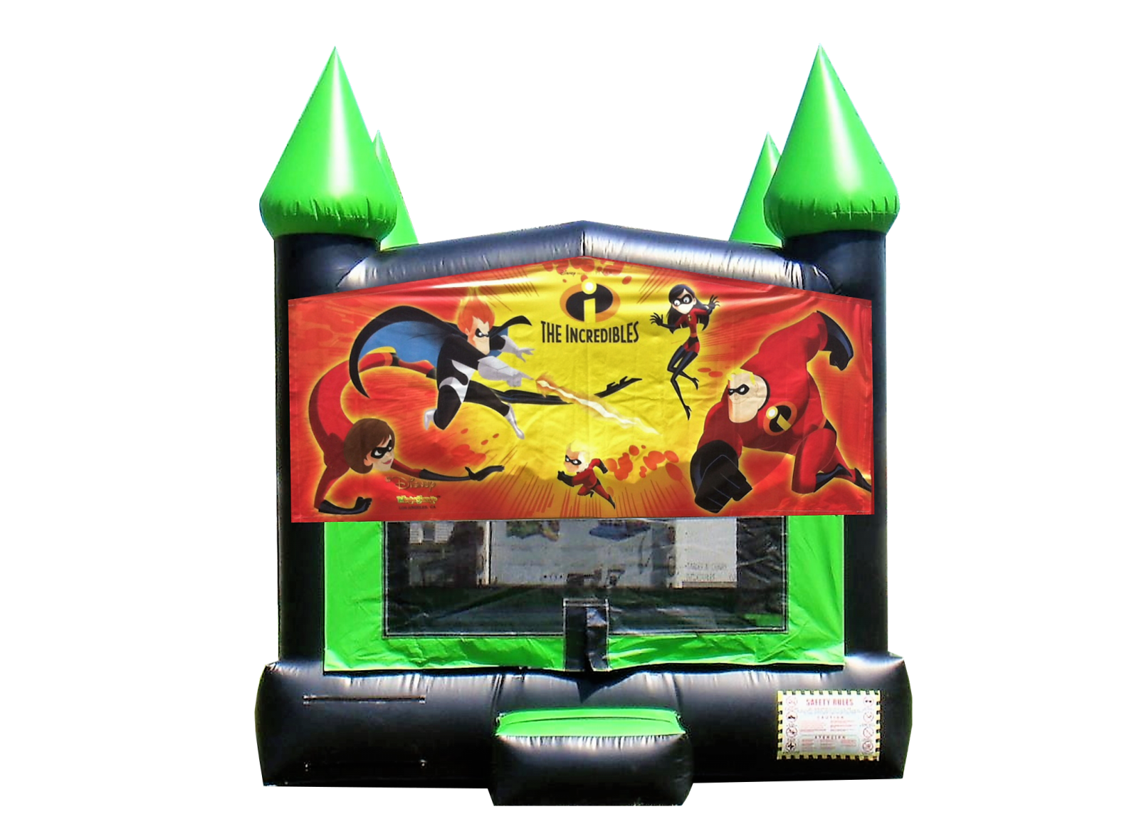 The Incredibles Bouncy House for Rent Nashville TN Jumping Hearts Party Rentals
